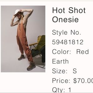 NWT Free People hotshot onesie